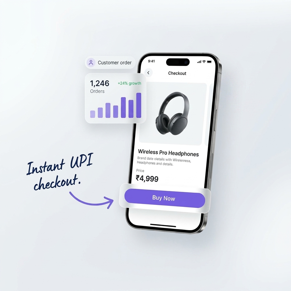 HyperFast Commerce - Online Store and Instant UPI Checkout